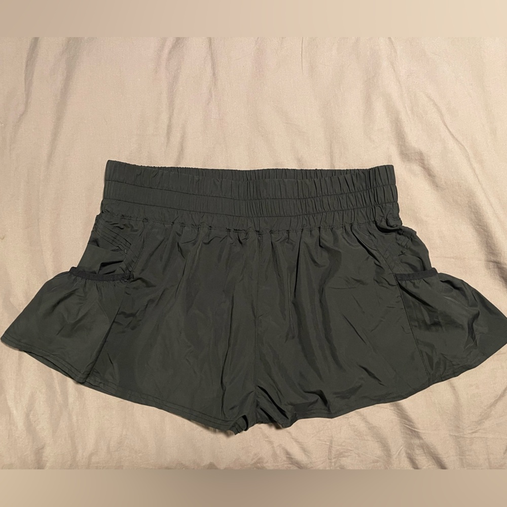 FP Movement by Free People Black Athletic Shorts ‘ Get Your Flirt On’ sz XL
